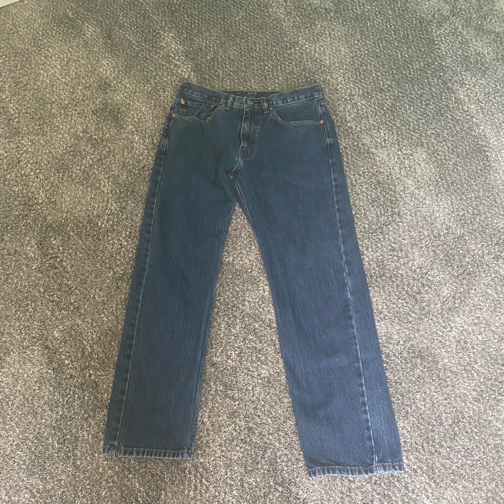 Levi's Blue Straight Jeans Classic Denim